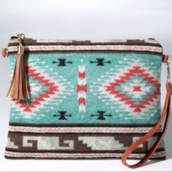 Southwestern Print Crossbody - Picture 2 of 5
